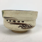 Japanese Ceramic Tea Ceremony Green Tea Bowl Vtg Chawan Oribe Ware GTB848