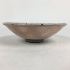 Japanese Ceramic Tea Ceremony Green Tea Bowl Vtg Chawan Pink Gray PP857