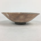 Japanese Ceramic Tea Ceremony Green Tea Bowl Vtg Chawan Pink Gray PP857