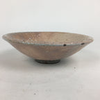 Japanese Ceramic Tea Ceremony Green Tea Bowl Vtg Chawan Pink Gray PP857