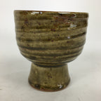 Japanese Ceramic Tea Ceremony Green Tea Bowl Vtg Chawan Rider's Cup GTB885