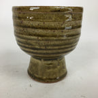 Japanese Ceramic Tea Ceremony Green Tea Bowl Vtg Chawan Rider's Cup GTB885