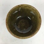 Japanese Ceramic Tea Ceremony Green Tea Bowl Vtg Chawan Rider's Cup GTB885
