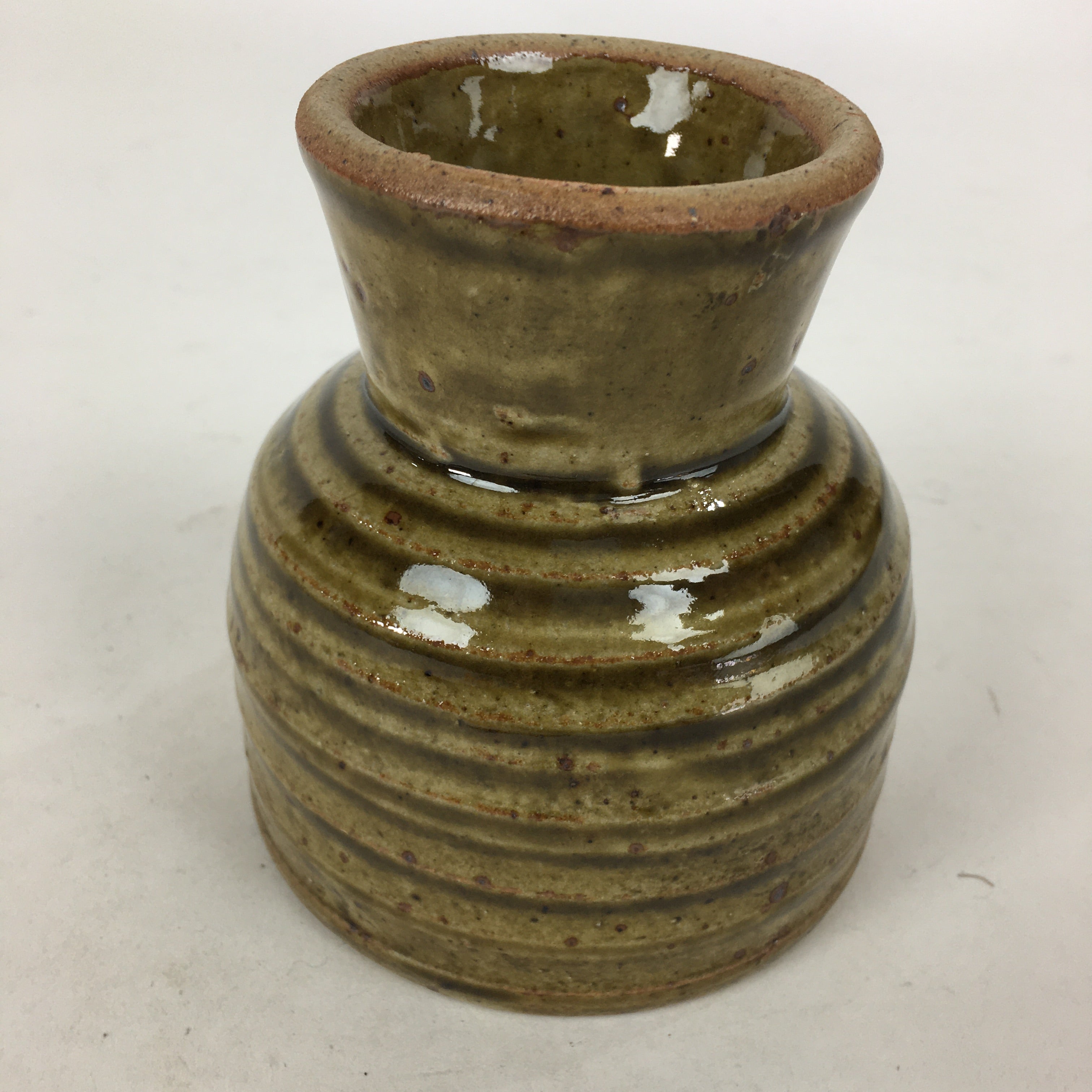 Japanese Ceramic Tea Ceremony Green Tea Bowl Vtg Chawan Rider's Cup GTB885