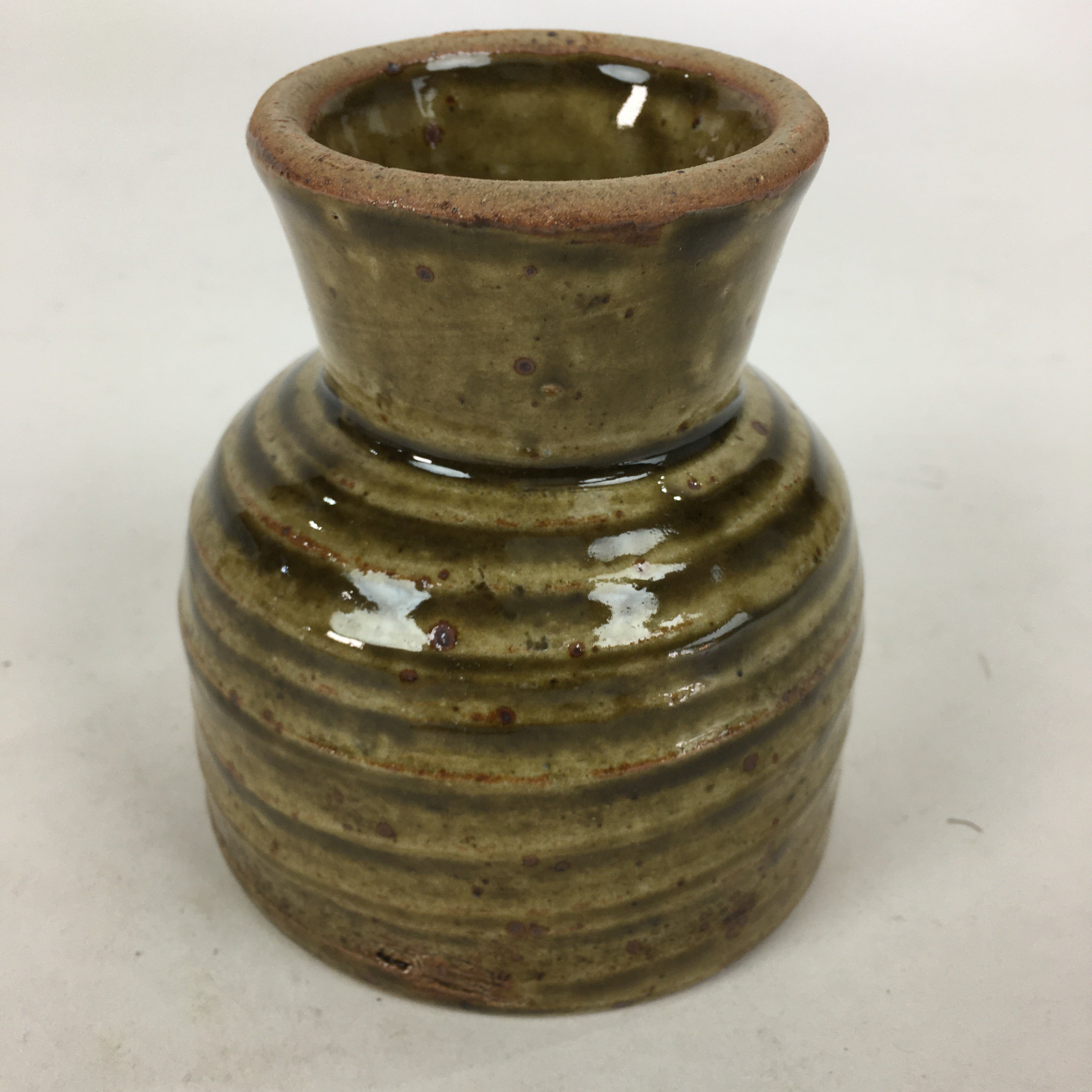 Japanese Ceramic Tea Ceremony Green Tea Bowl Vtg Chawan Rider's Cup GTB885