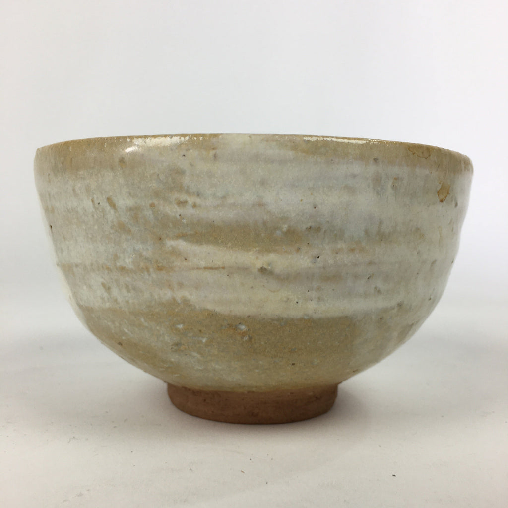 Japanese Ceramic Tea Ceremony Green Tea Bowl Vtg Chawan Wan-nari GTB894