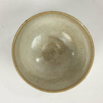 Japanese Ceramic Tea Ceremony Green Tea Bowl Vtg Chawan Wan-nari GTB894