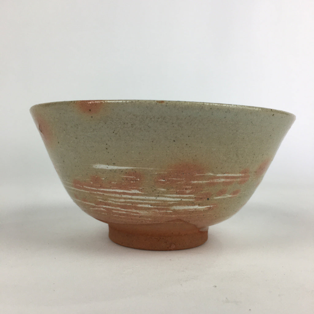 Japanese Ceramic Tea Ceremony Green Tea Bowl Vtg Chawan Wan-nari GTB897