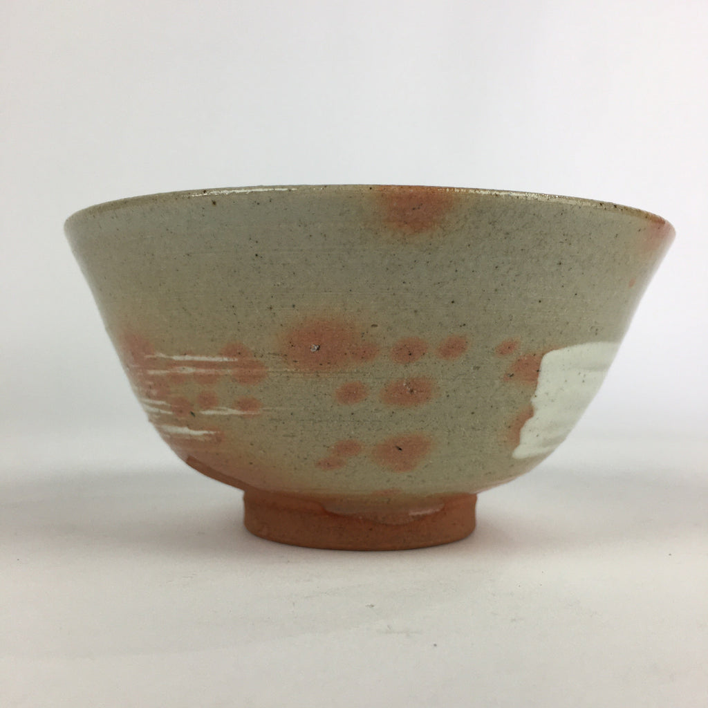 Japanese Ceramic Tea Ceremony Green Tea Bowl Vtg Chawan Wan-nari GTB897