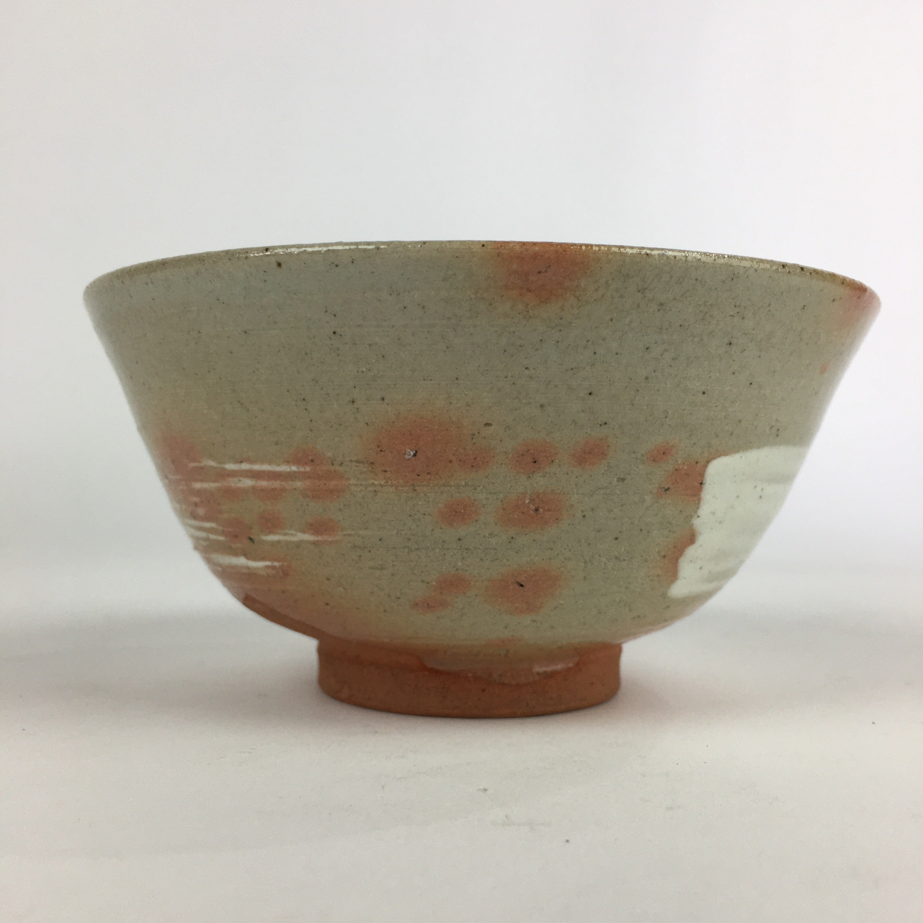 Japanese Ceramic Tea Ceremony Green Tea Bowl Vtg Chawan Wan-nari GTB897