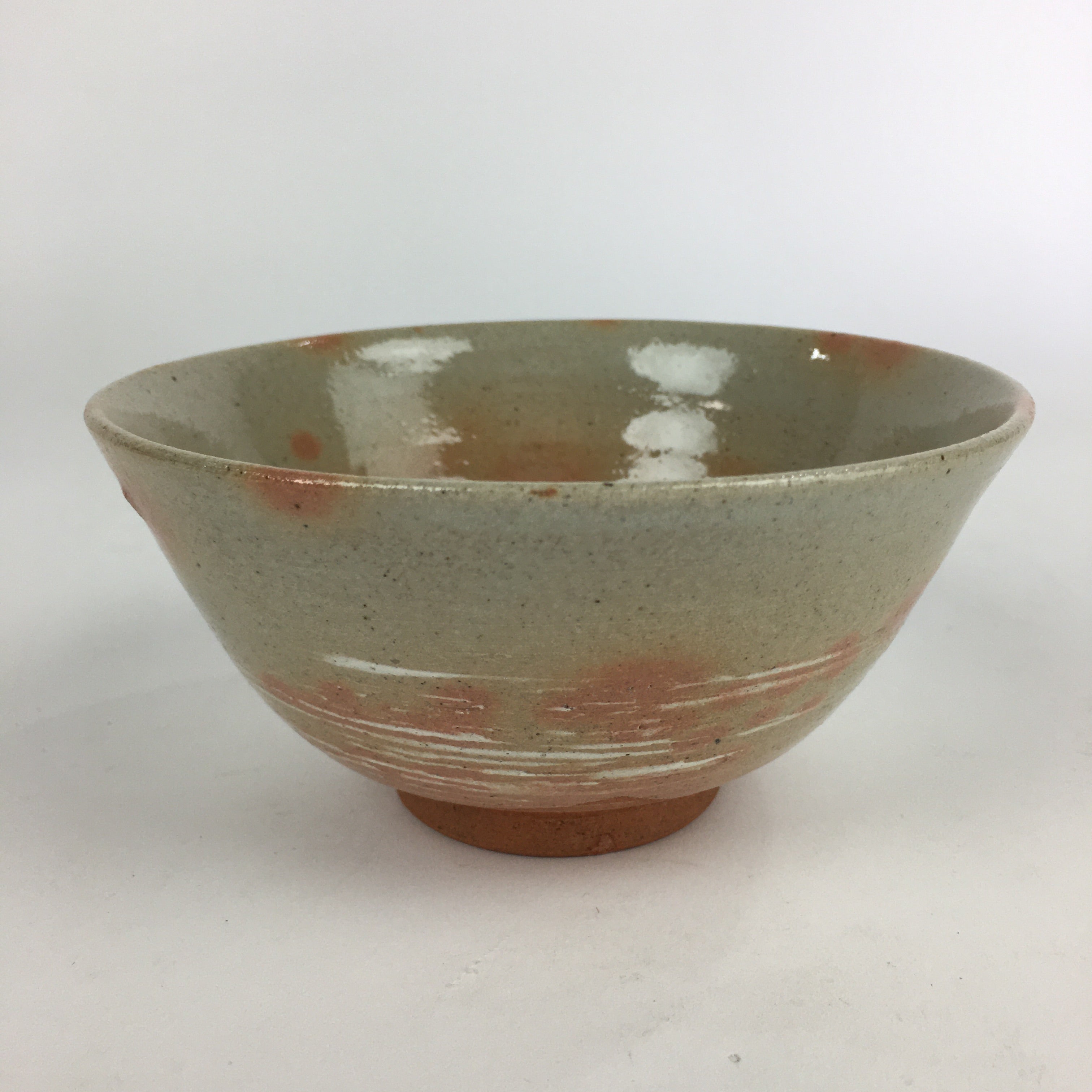 Japanese Ceramic Tea Ceremony Green Tea Bowl Vtg Chawan Wan-nari GTB897