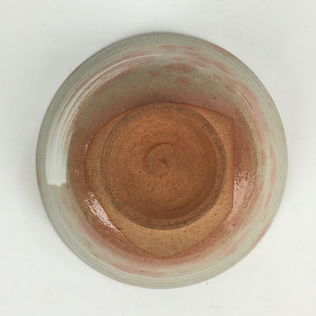 Japanese Ceramic Tea Ceremony Green Tea Bowl Vtg Chawan Wan-nari GTB899