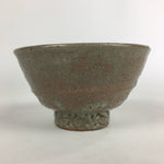 Japanese Ceramic Tea Ceremony Green Tea Bowl Vtg Chawan Wan-nari GTB907