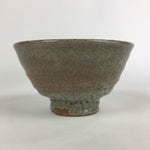 Japanese Ceramic Tea Ceremony Green Tea Bowl Vtg Chawan Wan-nari GTB907