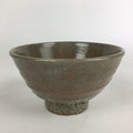 Japanese Ceramic Tea Ceremony Green Tea Bowl Vtg Chawan Wan-nari GTB907
