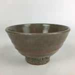 Japanese Ceramic Tea Ceremony Green Tea Bowl Vtg Chawan Wan-nari GTB907