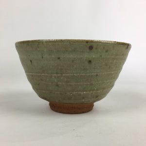 Japanese Ceramic Tea Ceremony Green Tea Bowl Vtg Chawan Wan-nari GTB910