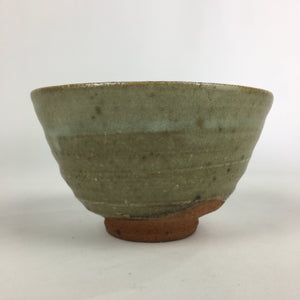 Japanese Ceramic Tea Ceremony Green Tea Bowl Vtg Chawan Wan-nari GTB910