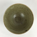 Japanese Ceramic Tea Ceremony Green Tea Bowl Vtg Chawan Wan-nari GTB910