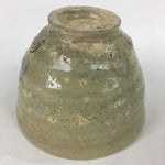 Japanese Ceramic Tea Ceremony Green Tea Bowl Vtg Chawan White GTB847