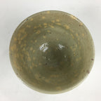 Japanese Ceramic Tea Ceremony Green Tea Bowl Vtg Chawan White GTB847