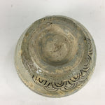 Japanese Ceramic Tea Ceremony Green Tea Bowl Vtg Chawan White GTB847