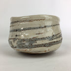 Japanese Ceramic Tea Ceremony Green Tea Bowl Vtg Chawan White GTB901