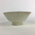 Japanese Ceramic Tea Ceremony Green Tea Bowl Vtg Chawan White GTB926