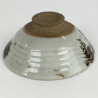 Japanese Ceramic Tea Ceremony Green Tea Bowl Vtg Chawan White GTB929