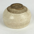 Japanese Ceramic Tea Ceremony Green Tea Bowl Vtg Chawan White GTB931