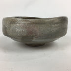 Japanese Ceramic Tea Ceremony Green Tea Bowl Vtg Gray Matcha Chawan GTB840
