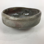 Japanese Ceramic Tea Ceremony Green Tea Bowl Vtg Gray Matcha Chawan GTB840
