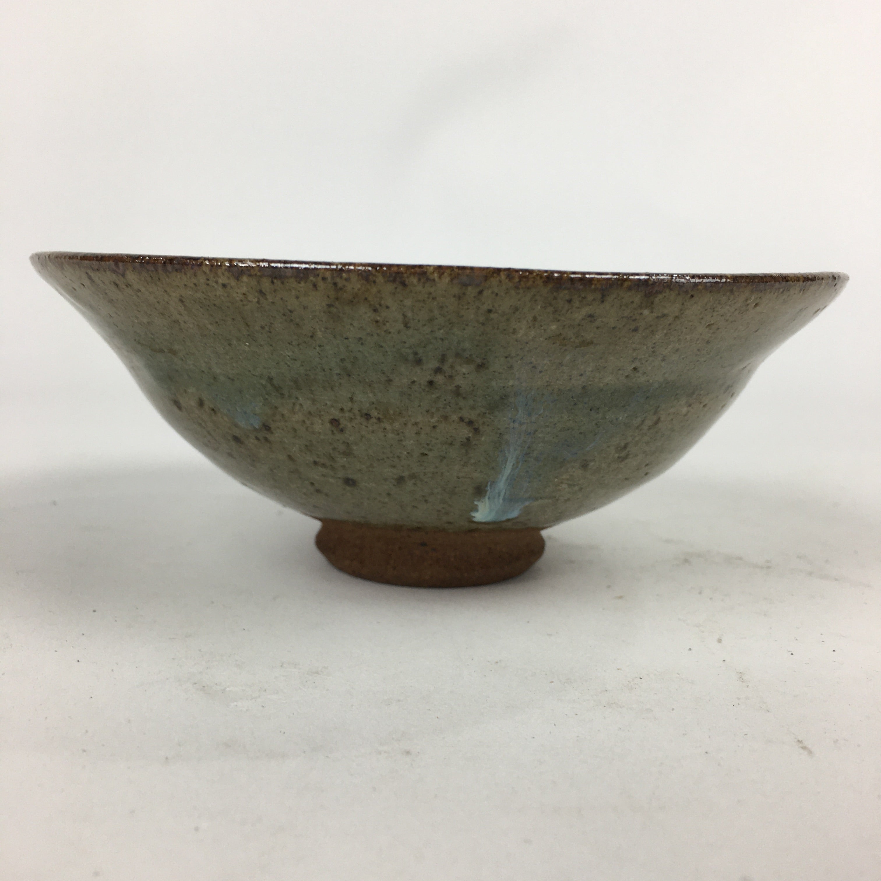 Japanese Ceramic Tea Ceremony Green Tea Bowl Vtg Green Matcha Chawan GTB841