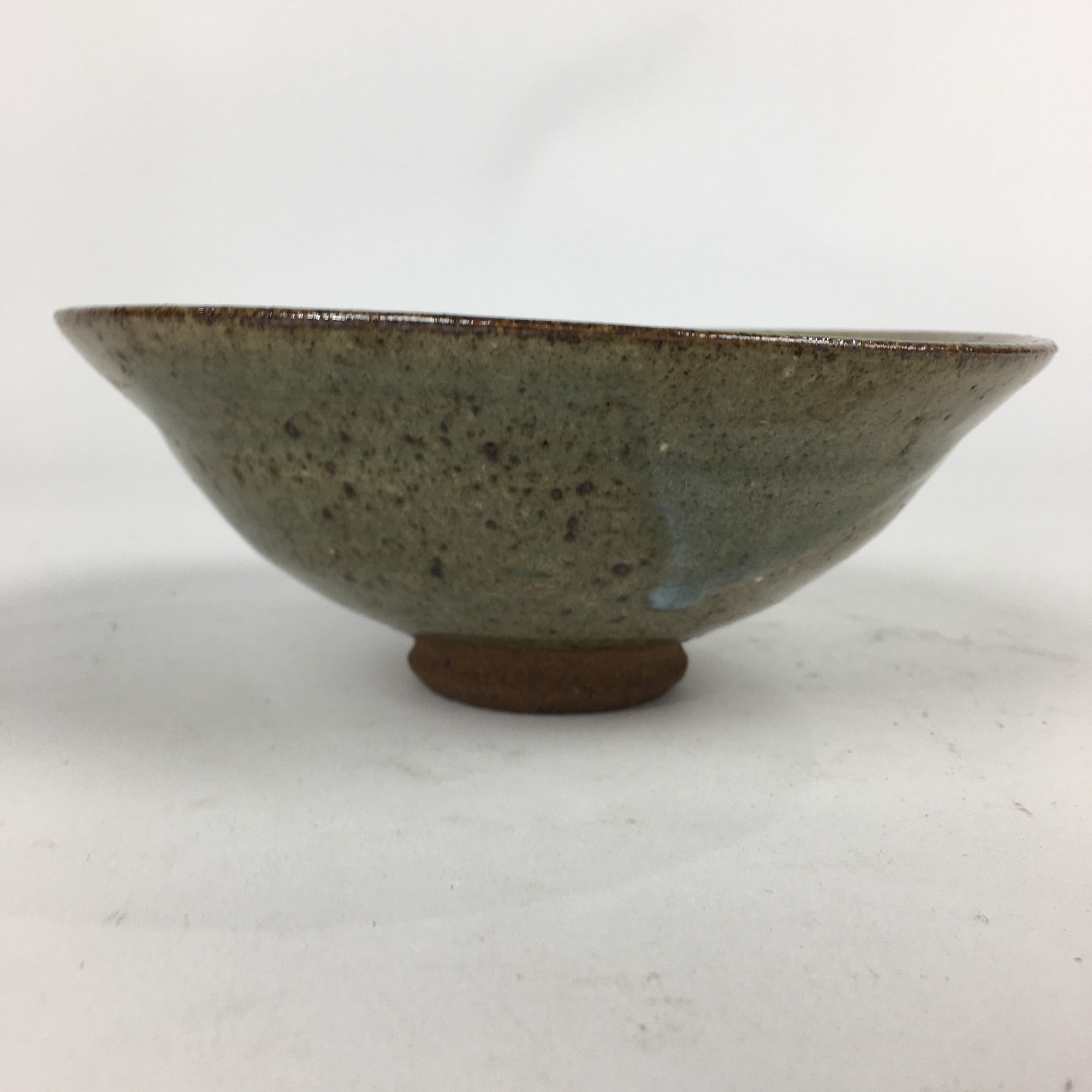 Japanese Ceramic Tea Ceremony Green Tea Bowl Vtg Green Matcha Chawan GTB841