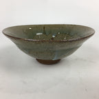 Japanese Ceramic Tea Ceremony Green Tea Bowl Vtg Green Matcha Chawan GTB841