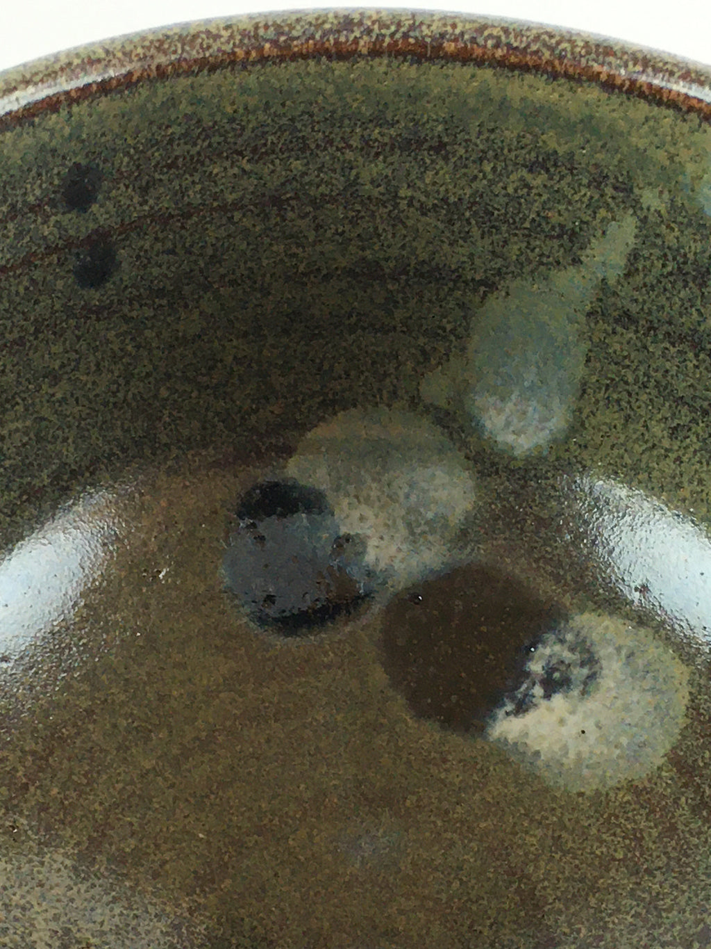 Japanese Ceramic Tea Ceremony Small Green Tea Bowl Vtg Chawan GTB947