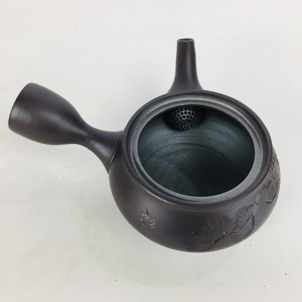 Japanese Ceramic Tea Set Banko ware Cup Pot Vtg Box Yunomi Kyusu Sencha PX550