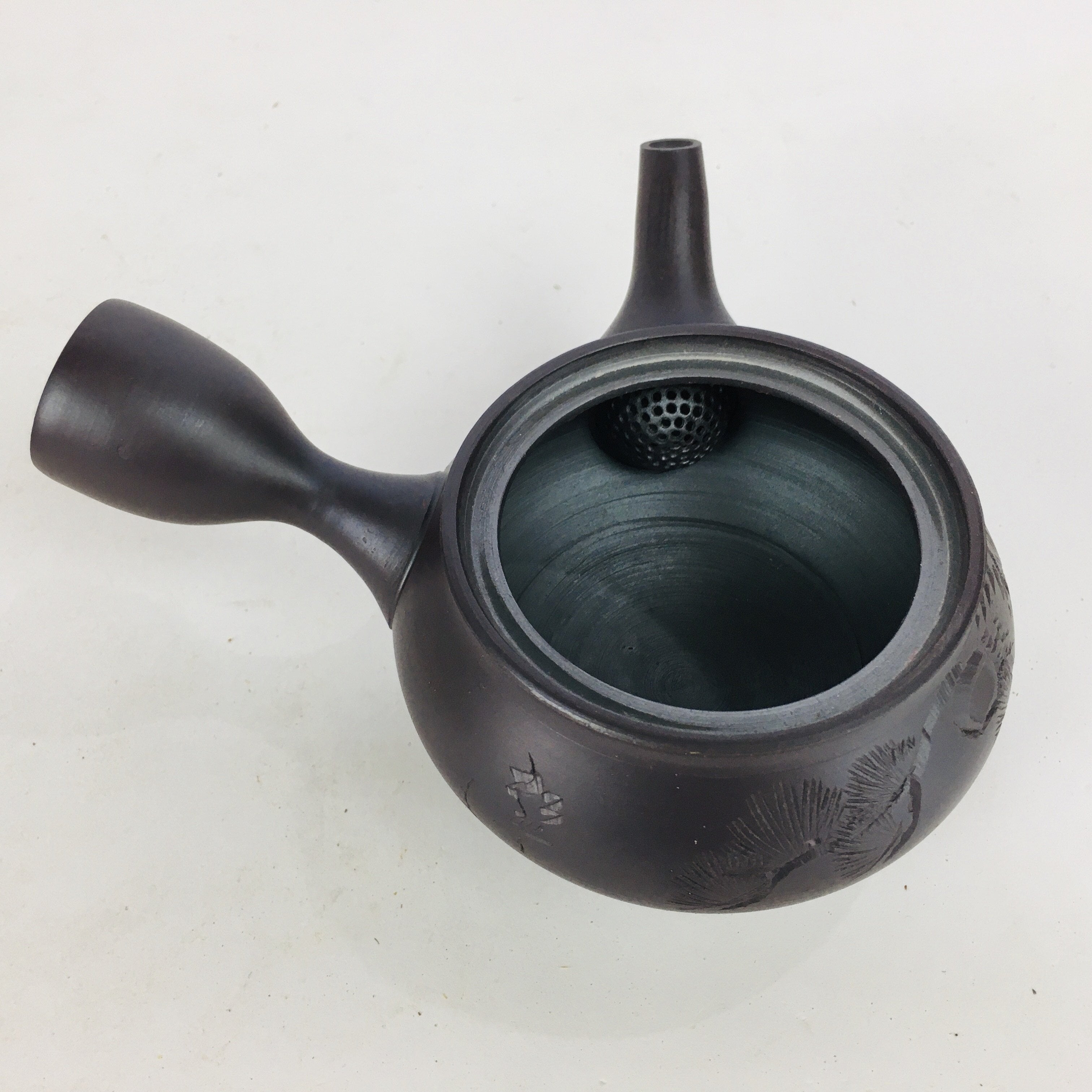 Japanese Ceramic Tea Set Banko ware Cup Pot Vtg Box Yunomi Kyusu Sencha PX550