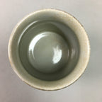 Japanese Ceramic Teacup Kutani ware Yunomi Vtg Pottery Sencha TC97