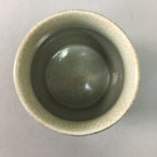 Japanese Ceramic Teacup Kutani ware Yunomi Vtg Pottery Sencha TC98