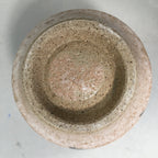 Japanese Ceramic Teacup Shino Yunomi Vtg Pottery Plum Blossom Sencha TC160
