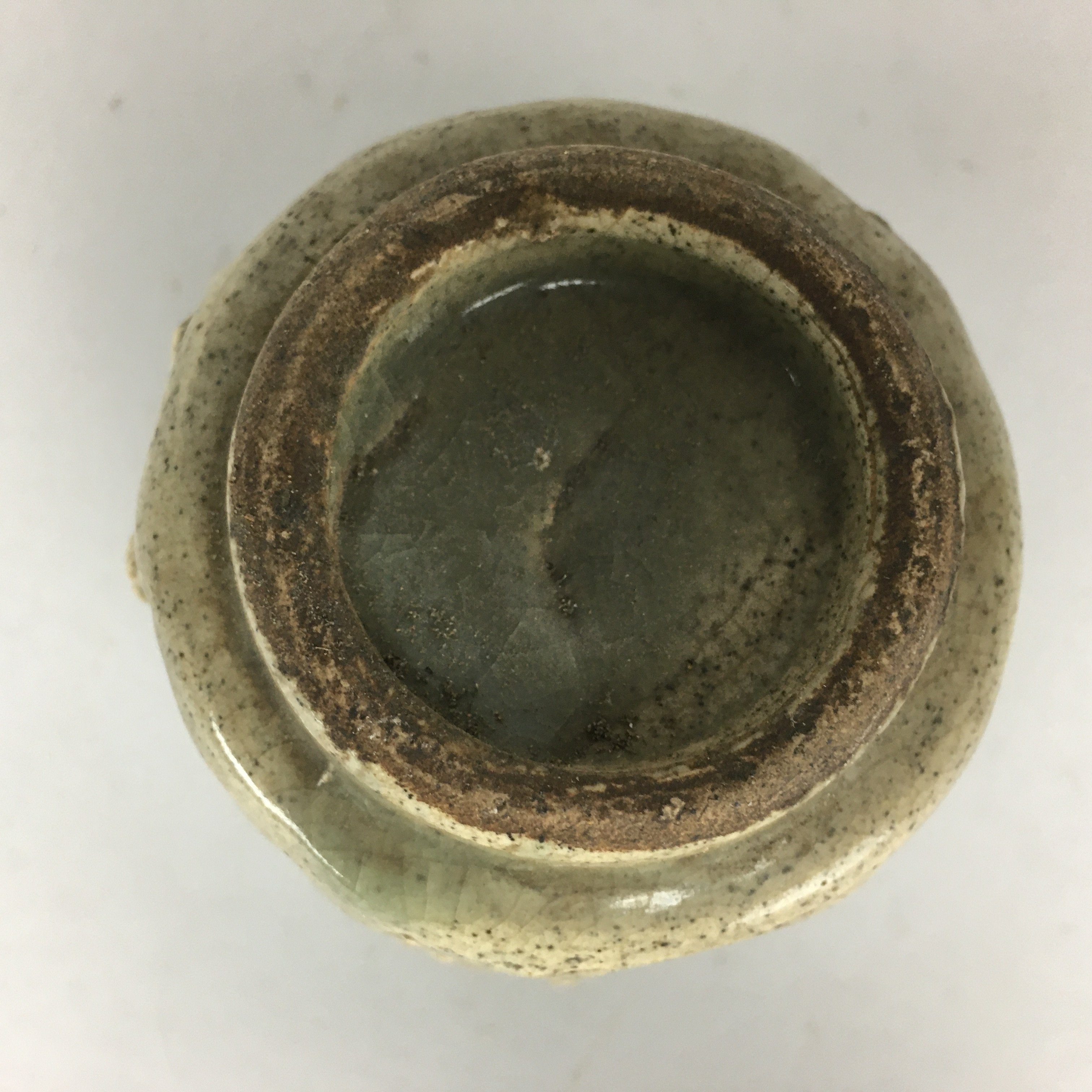 Japanese Ceramic Teacup Yunomi Antique C1900 Pottery Sencha TC182