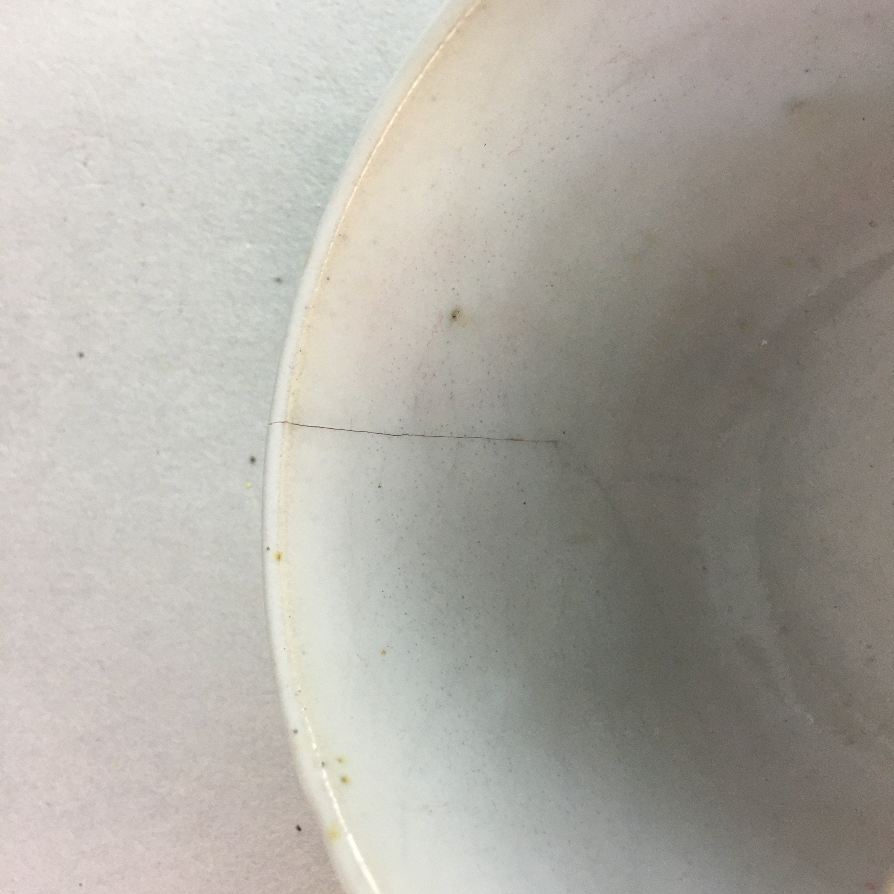 Japanese Ceramic Teacup Yunomi Vtg Pottery Green Brown White Sencha TC111