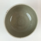 Japanese Ceramic Teacup Yunomi Vtg Vine Plant Leaves Sencha TC302