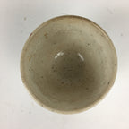 Japanese Ceramic Teacup Yunomi Vtg White Japanese Maple Sencha TC281