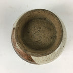 Japanese Ceramic Teacup Yunomi Vtg White Japanese Maple Sencha TC283