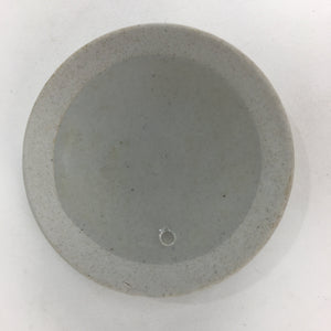 Japanese Ceramic Teapot Vtg Kyusu Gray Autumn Leaves Design Sencha PP542