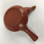 Japanese Ceramic Teapot Vtg Red Pottery Red Clay Kyusu Strainer Sencha PP739