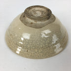 Japanese Ceramic Tokoname Ware Tea Ceremony Green Tea Bowl Vtg Chawan GTB844