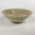 Japanese Ceramic Tokoname Ware Tea Ceremony Green Tea Bowl Vtg Chawan GTB844